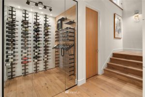 Adam Leland Home - Wine Room
