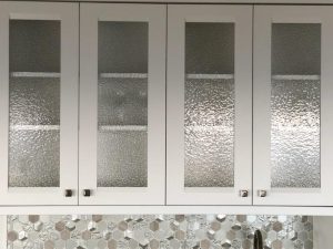 Hammered Cabinet Glass