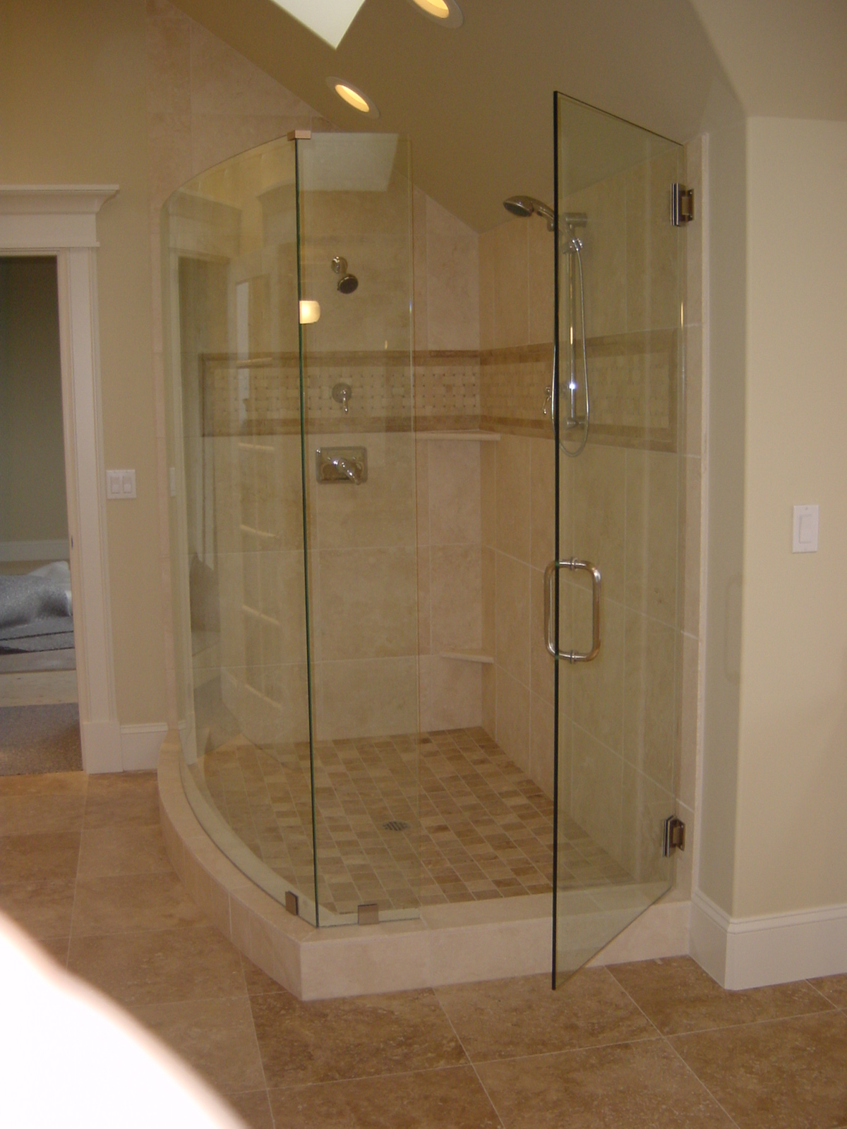 Curved Glass Enclosures – Northwest Shower Door