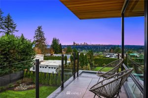 Adam Leland Home - Exterior Glass Rail